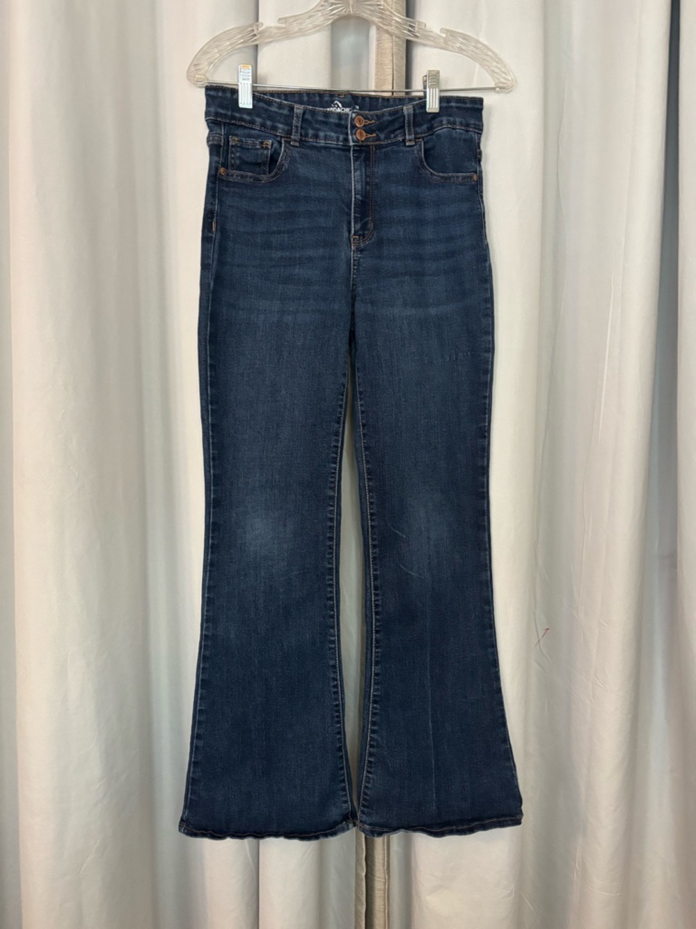 Jordache Dark Blue Flare Jeans - Girl Size 18